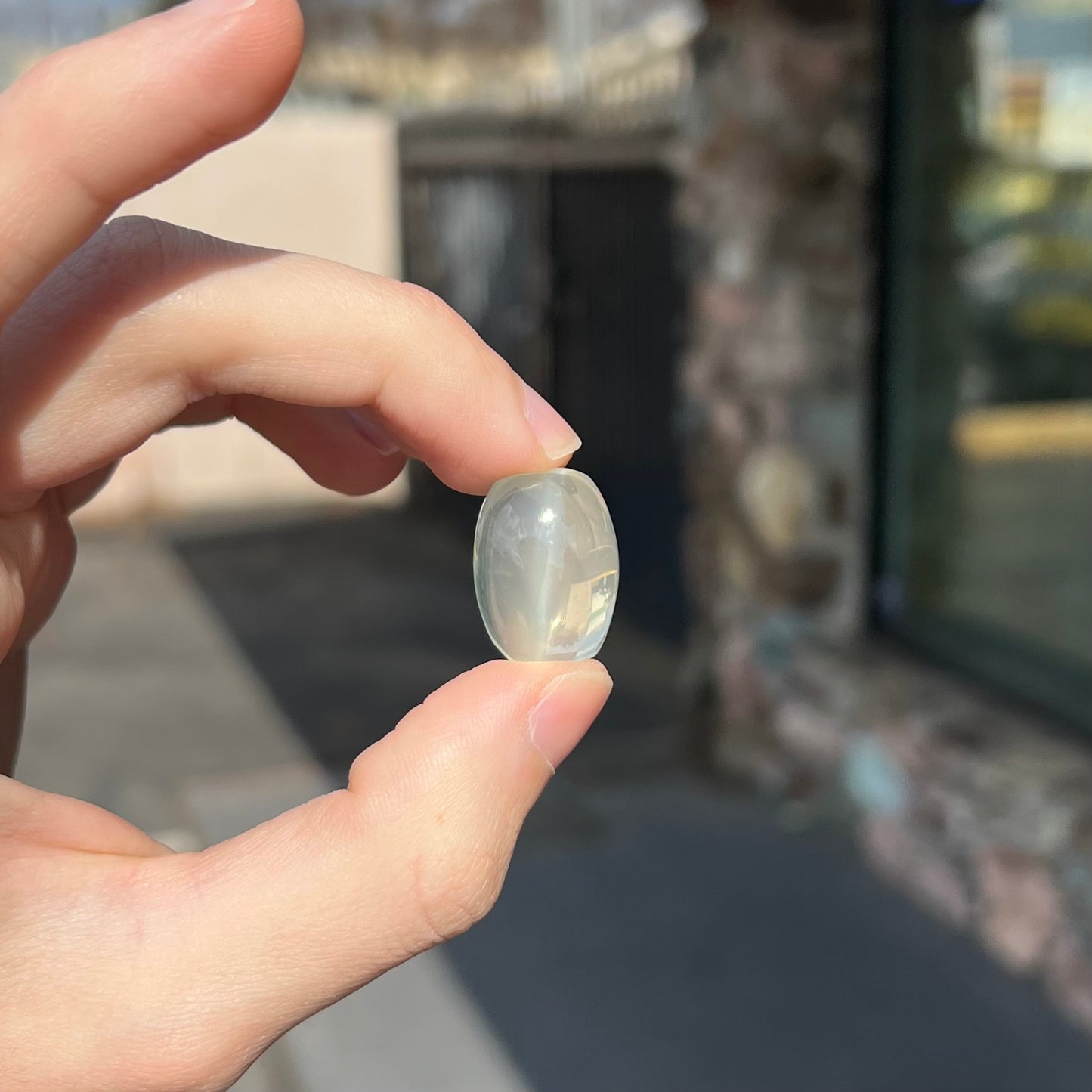 23.66ct Cat's Eye Moonstone, Cushion Cabochon