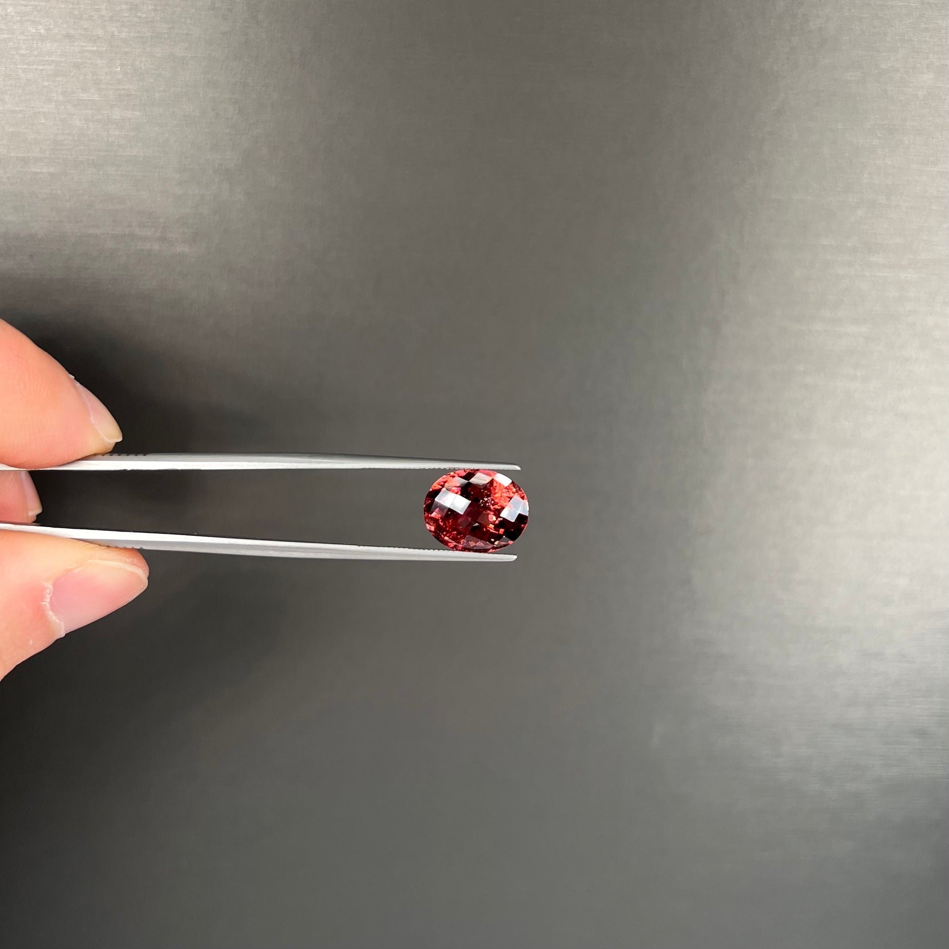 REAL-GEMS 110.55 Carat Pink Tourmaline Emerald Cut Gemstone - For Jewelry Making, Healing Crystal
