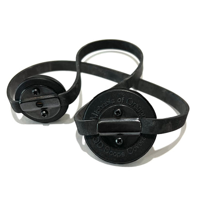 A 2x zoom pistol scope manufactured by Leupold.
