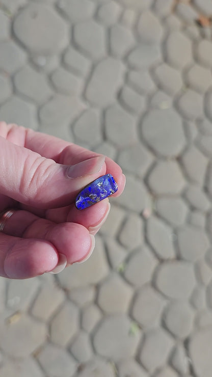 5.95ct Quilpie Black Boulder Opal | #E229