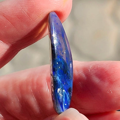 9.52ct Lightning Ridge Black Opal | #E236
