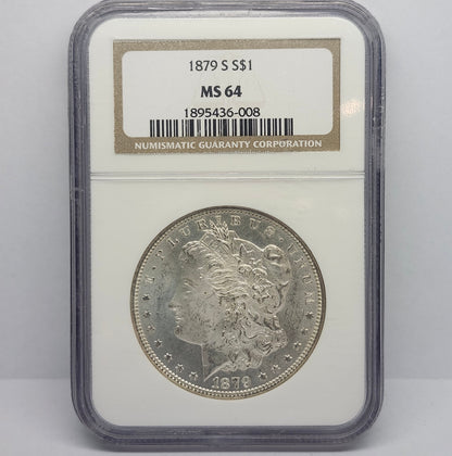1879-S S$1 Morgan Silver Dollar Collectible Coin | #30