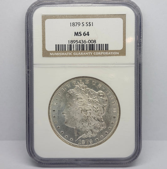 1879-S $1 Morgan Silver Dollar Collectible Coin | #30