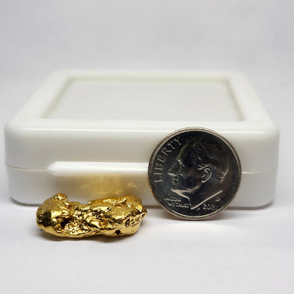 "Gravis" 9.49g California Gold Nugget | 23 kt