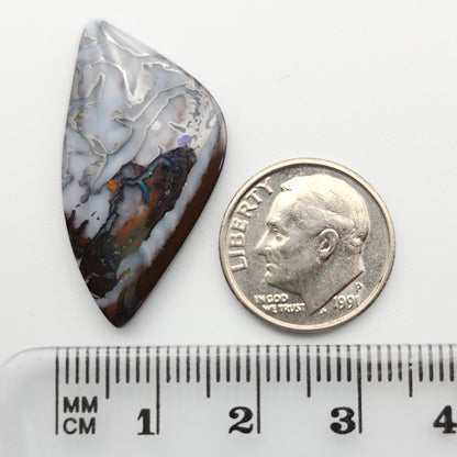 15.46ct Australian Yowah Boulder Matrix Opal | Freeform Cabochon | #E304