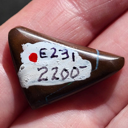 19.12ct Quilpie Black Boulder Opal | #E231