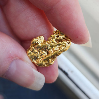 "Gravis" 9.49g California Gold Nugget | 23 kt