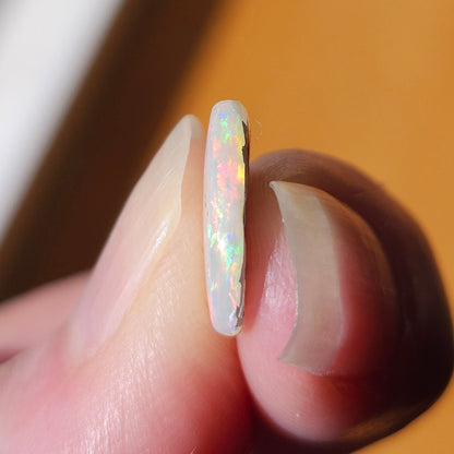 1.42ct White Opal | Oval Cabochon | #E282