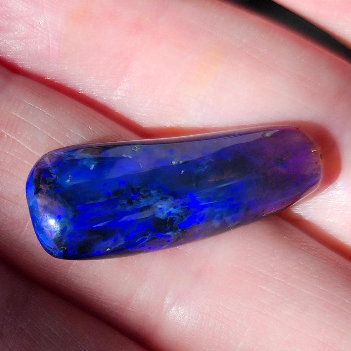 12.26ct Lightning Ridge Black Opal | #E238