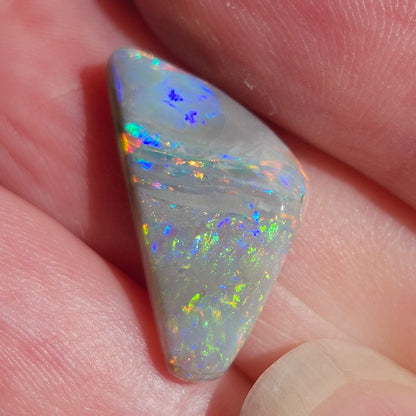 5.05ct Lightning Ridge Australian Semi-Black Opal | Freeform Cabochon | #E291
