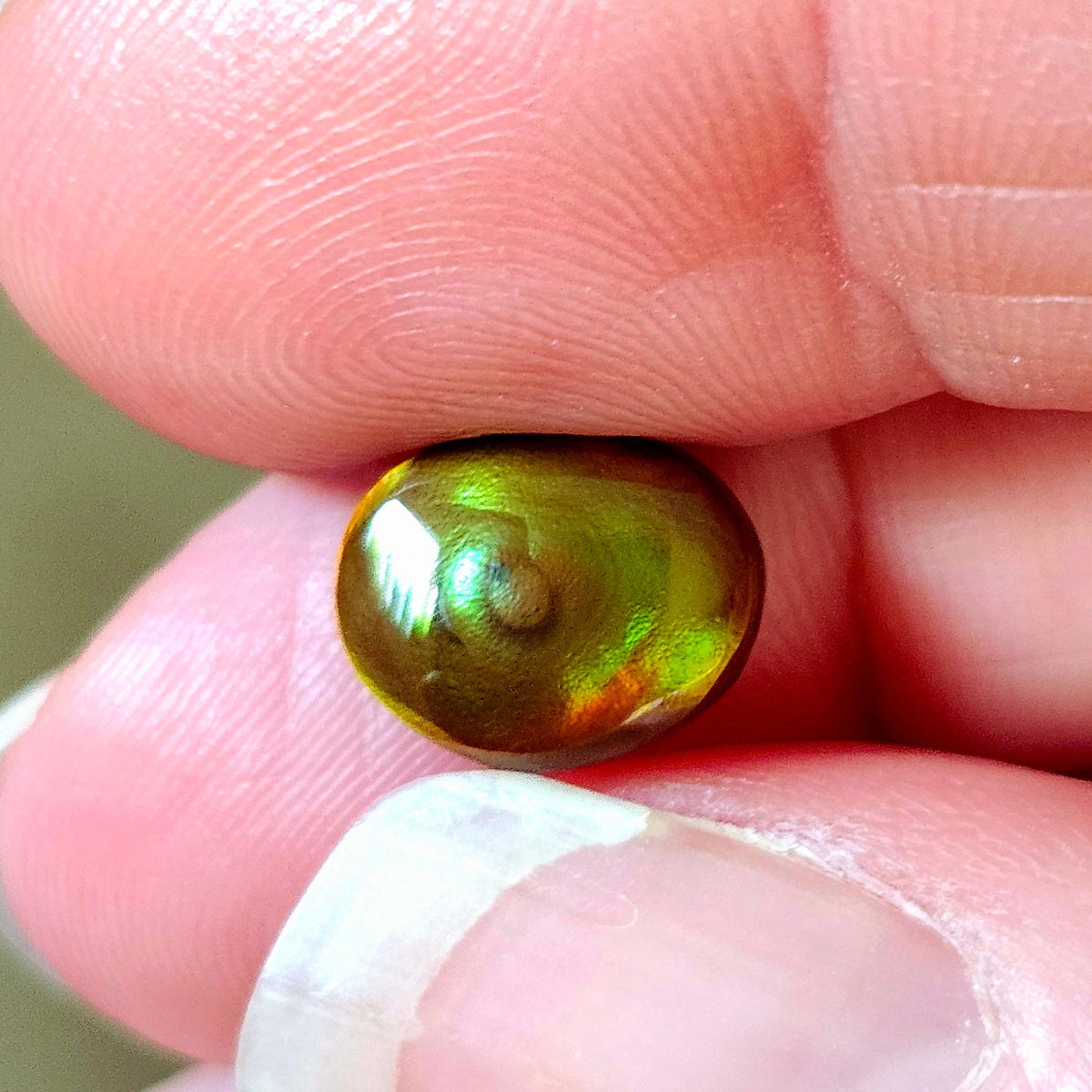 2.69ct Loose Fire Agate | Oval Cabochon