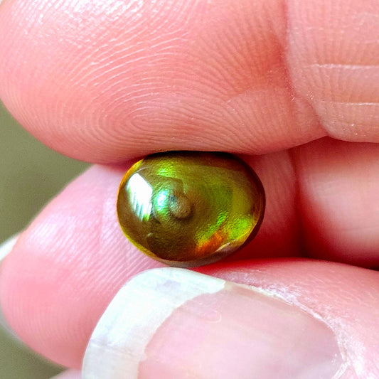 2.69ct Arizona Fire Agate | Oval Cabochon