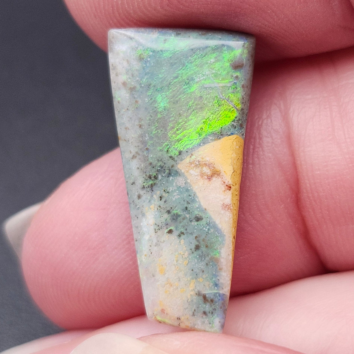 4.29ct Australian Mintabie Opal | Freeform Cabochon | #E298