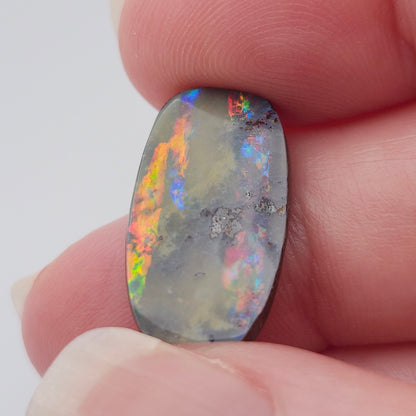 9.03ct Quiplie Australian Boulder Opal | Cushion Cut Cabochon | #E295
