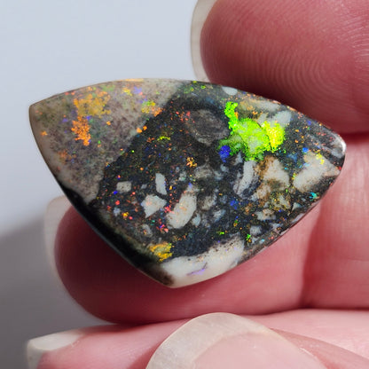 19.13ct Australian Andamooka Matrix Opal | Freeform Cabochon | #E297