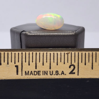 3.52ct Lightning Ridge Australian Crystal Opal | Oval Cabochon Cut | #E277