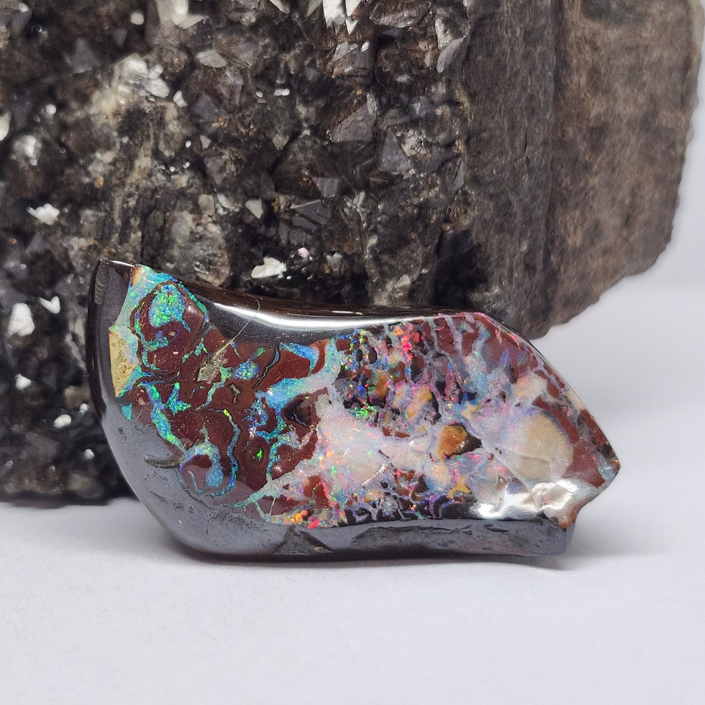 30.85ct Koroit Australian Boulder Opal | #E275
