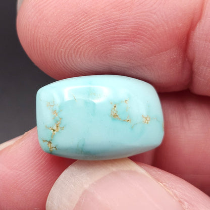 7.96ct Pilot Mountain Turquoise | Cushion Cut Cabochon | #520