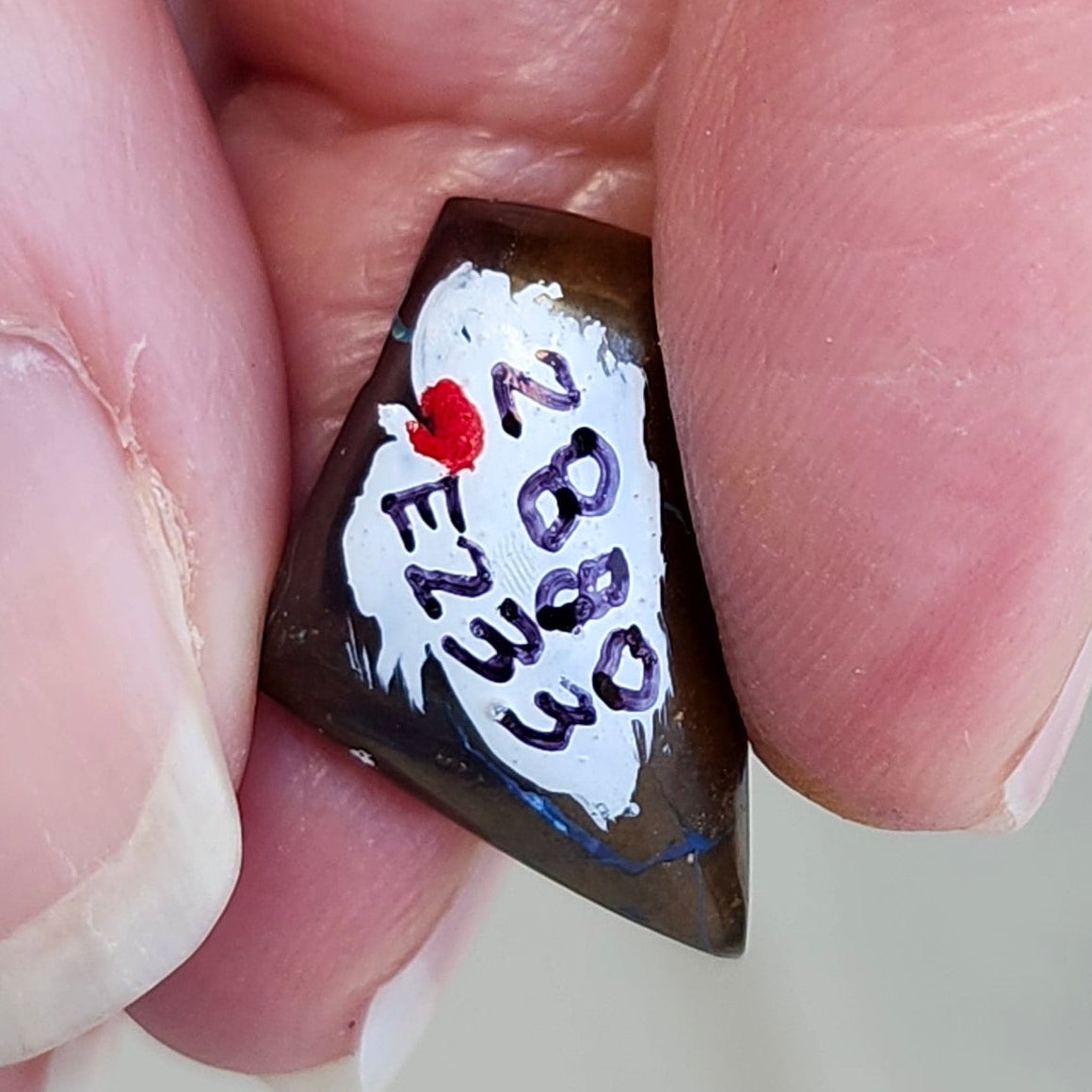 10.28ct Quilpie Black Boulder Opal | #E233