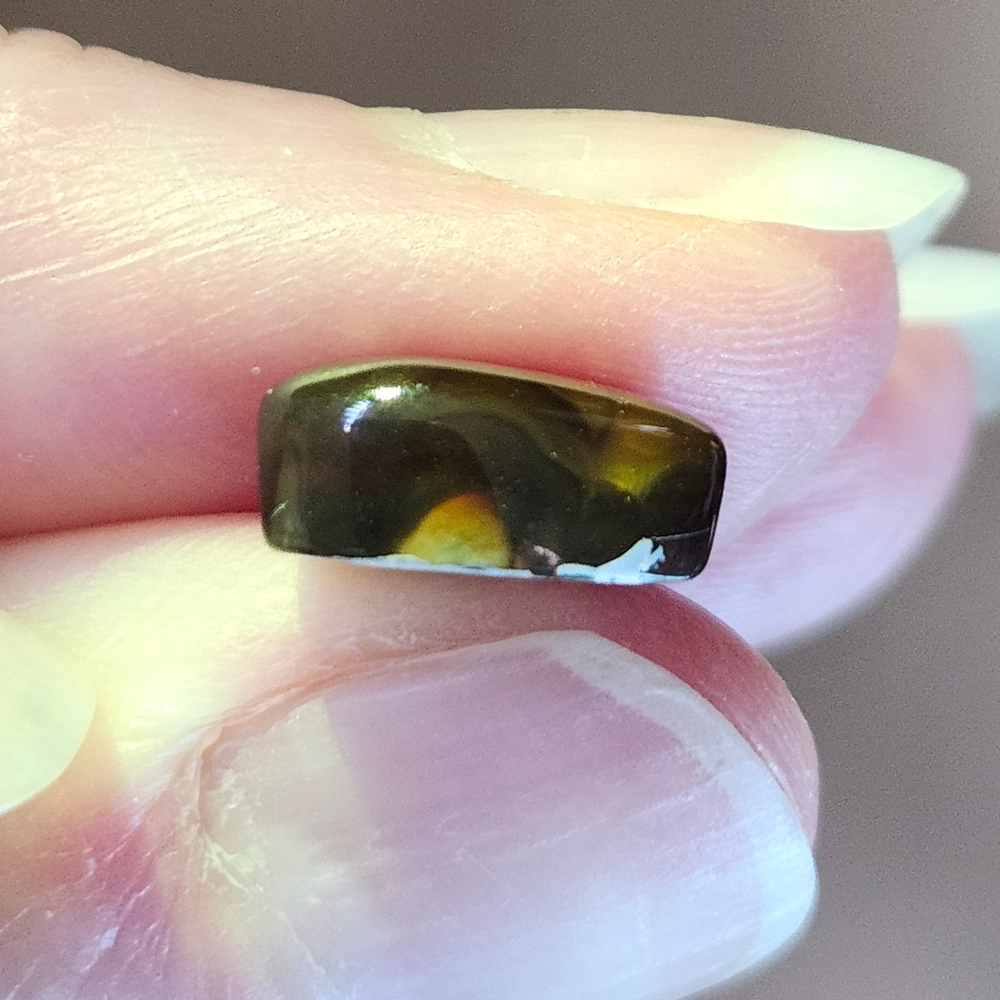 4.36ct Loose Fire Agate | Freeform Cabochon