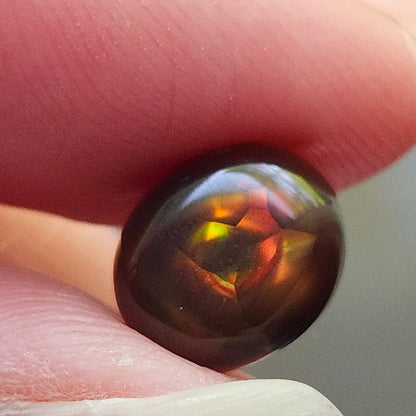 2.21ct Loose Fire Agate | Oval Cabochon