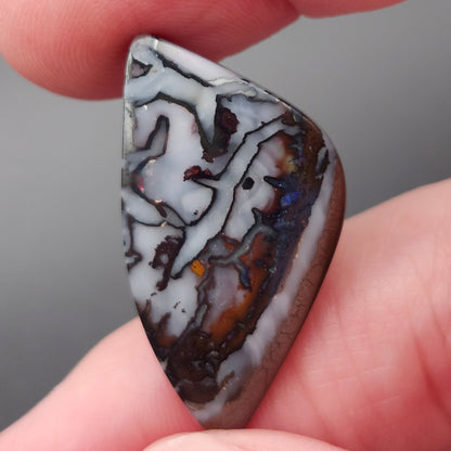 15.46ct Australian Yowah Boulder Matrix Opal | Freeform Cabochon | #E304