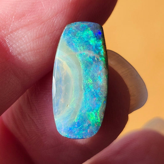 3.70ct Quilpie Australian Boulder Opal | Cushion Cut Cabochon | #E285