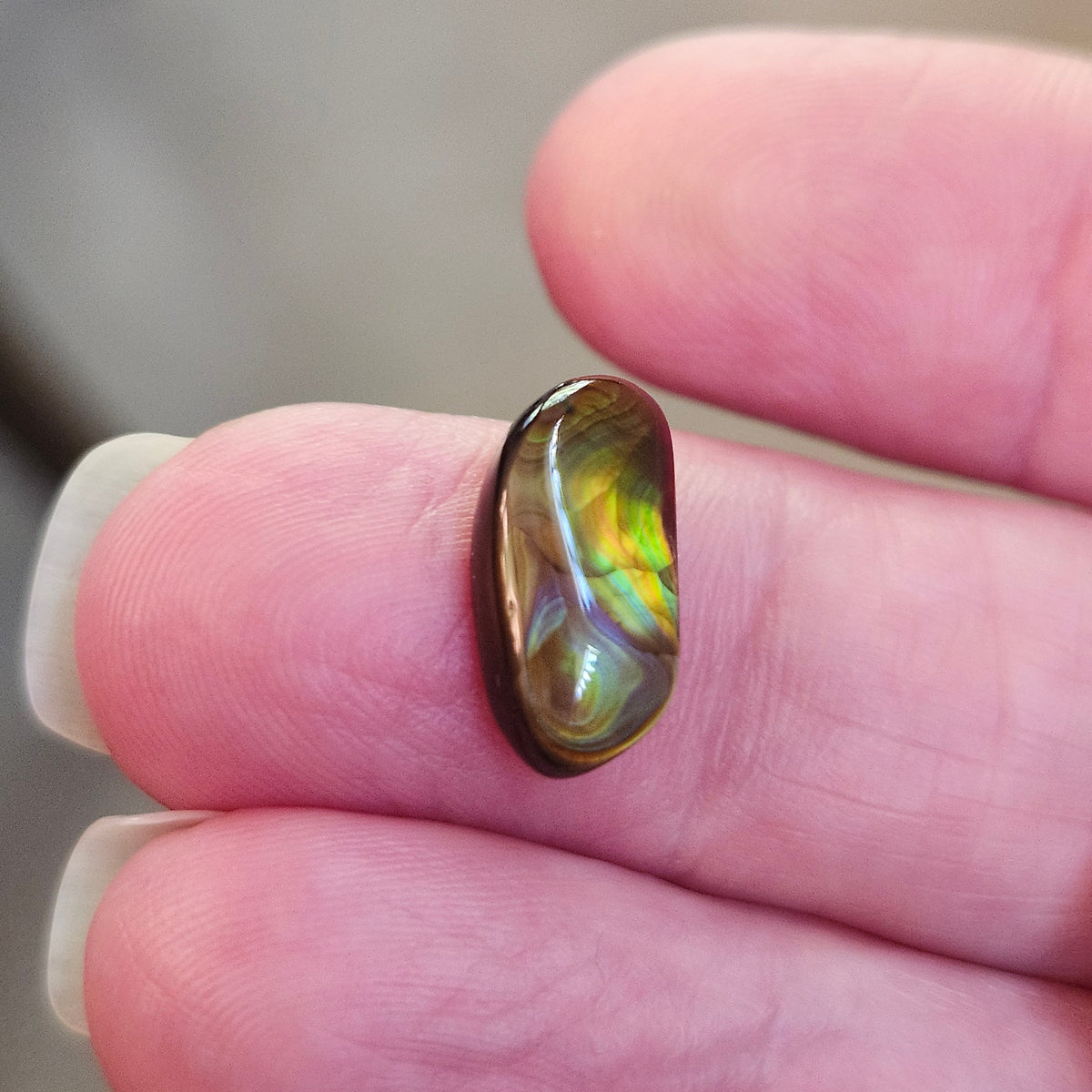 4.05ct Loose Fire Agate | Freeform Cabochon