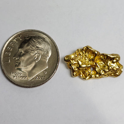 "Duae" 3.95g California Gold Nugget | 23 kt