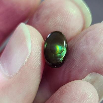 2.53ct Loose Fire Agate | Oval Cabochon