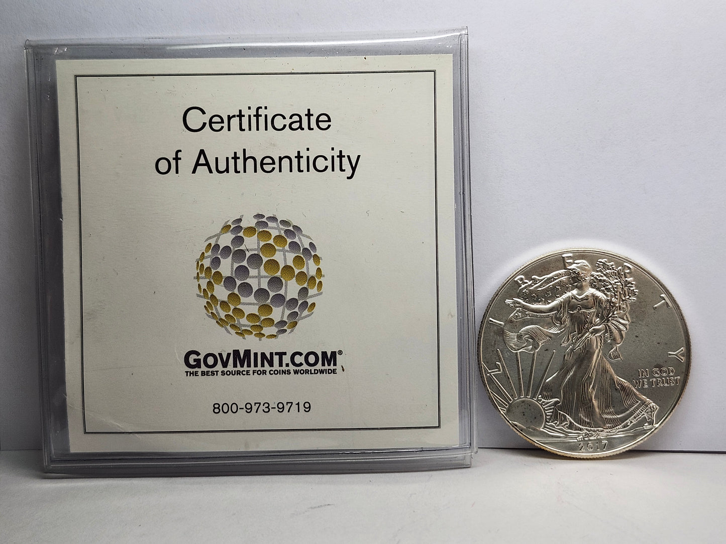 Silver Eagle Collectible Coin | Fine Silver | #1