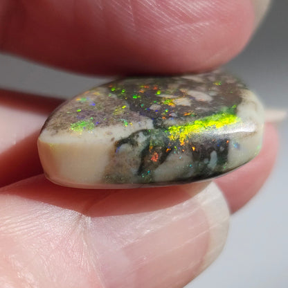 19.13ct Australian Andamooka Matrix Opal | Freeform Cabochon | #E297