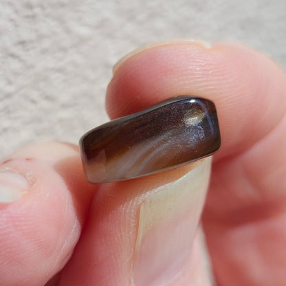 10.17ct Loose Fire Agate | Freeform Cabochon
