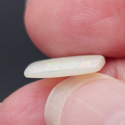 3.60ct White Cliffs Australian White Opal | Cushion Cut Cabochon | #E294