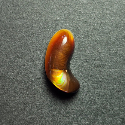 2.83ct Loose Fire Agate | Freeform Cabochon