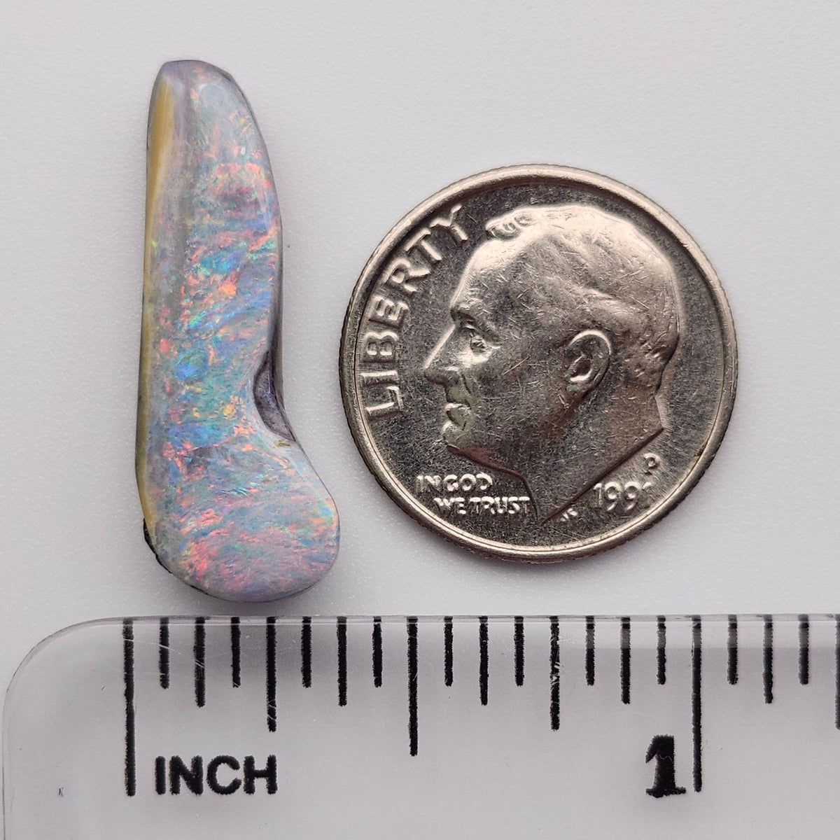 6.67ct Koroit Australian Boulder Opal | Freeform Cabochon | #E310