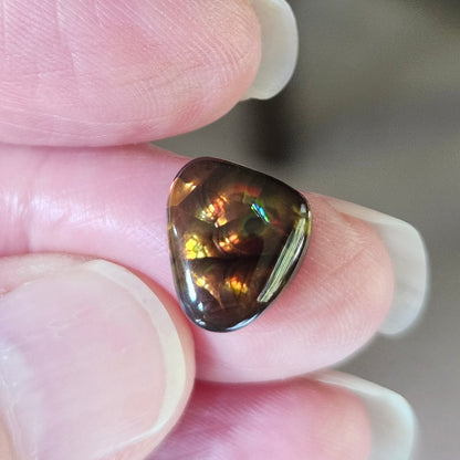 4.36ct Loose Fire Agate | Freeform Cabochon