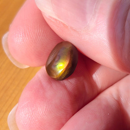 2.69ct Loose Fire Agate | Oval Cabochon
