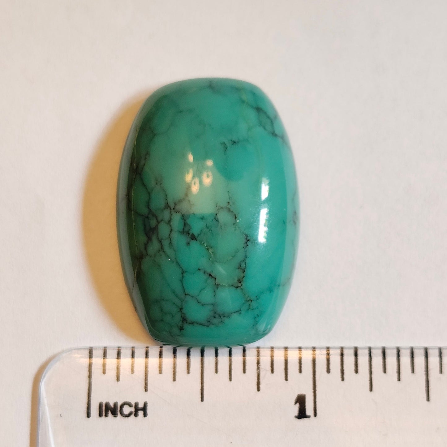 Turquoise #275 | Tyrone | Burro Mountains | Cushion Cut Cabochon