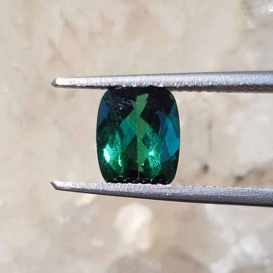 1.93ct Indicolite Tourmaline | Cushion Cut | AA Color