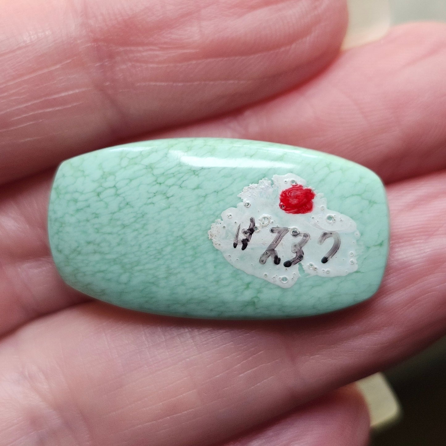 Variscite Cabochon #237 | Utah | Cushion Cut