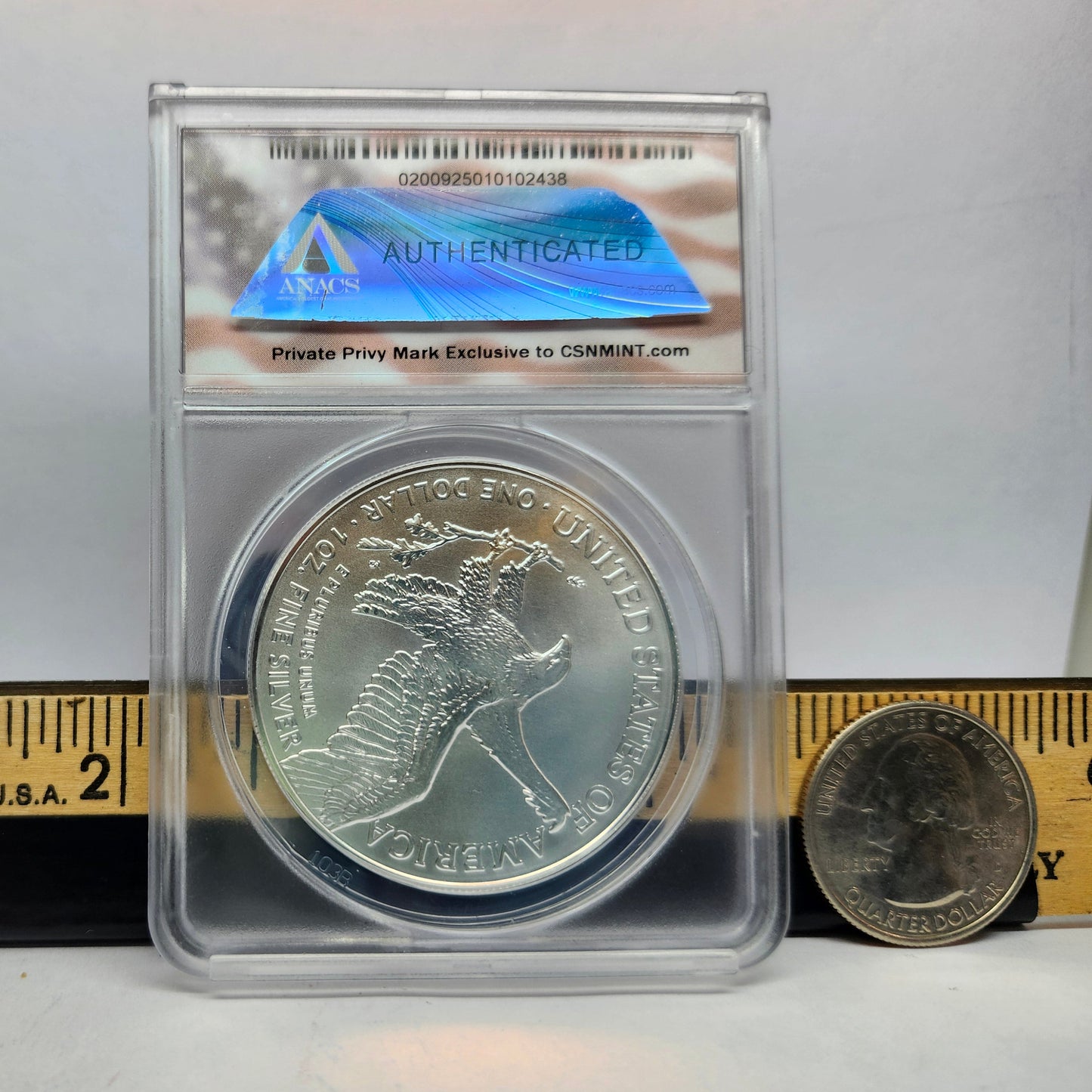 2025 40th Anniversary $1 Silver Eagle Liberty Collectible Coin | Fine Silver | #5