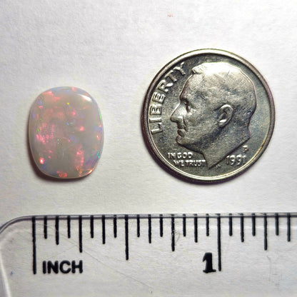 2.61ct Lightning Ridge Australian Opal | Cushion Cut Cabochon | #E288
