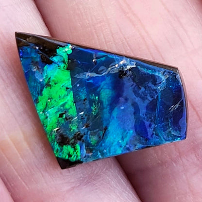 10.28ct Quilpie Black Boulder Opal | #E233