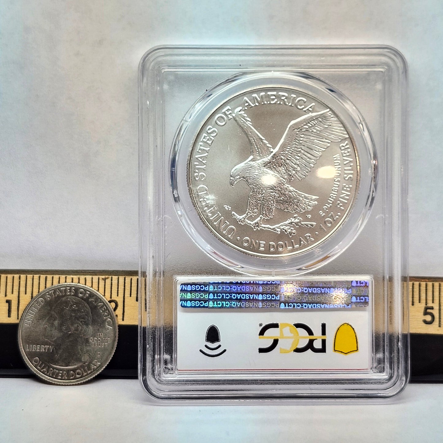 2021-S Silver $1 Eagle PCGS MS69 Collectible Coin | First Strike | Fine Silver | #23