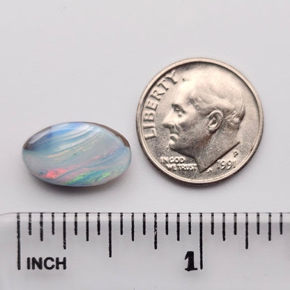 4.96ct Quilpie Australian Boulder Opal | Oval Cabochon | #E309