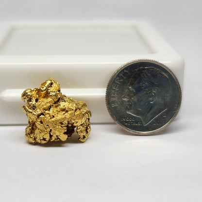 "Cavae" 9.46g California Gold Nugget | 23 kt