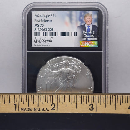 2024 S$1 Silver Trump First Releases Collectible Coin | Fine Silver | #16