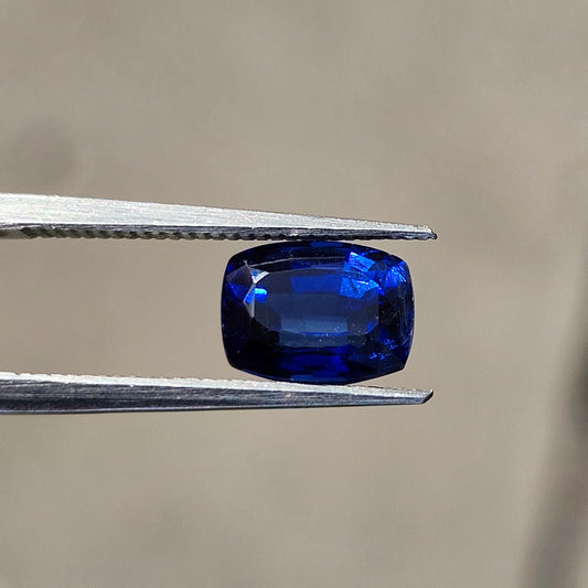 2.17ct Blue Kyanite | Cushion Cut