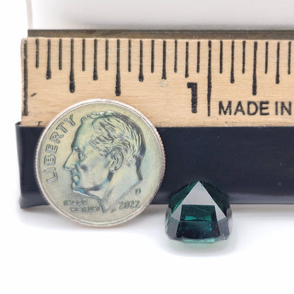 5.78ct Indicolite Tourmaline | Custom Cushion Cut | AA Color